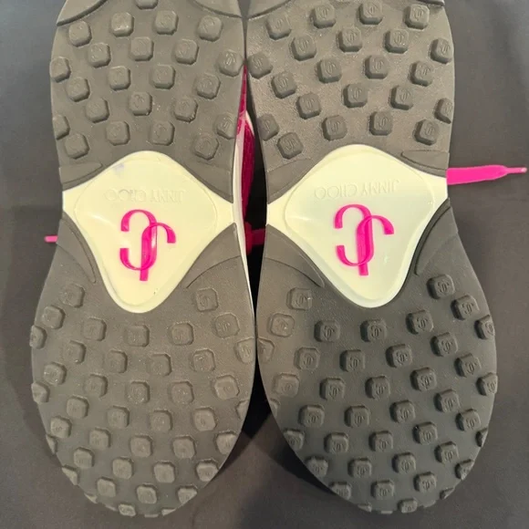 WOMEN'S AUTHENTIC JIMMY CHOO SNEAKER, NEW WITHOUT TAGS, NEVER WORN, US SIZE 8 - Picture 5 of 5